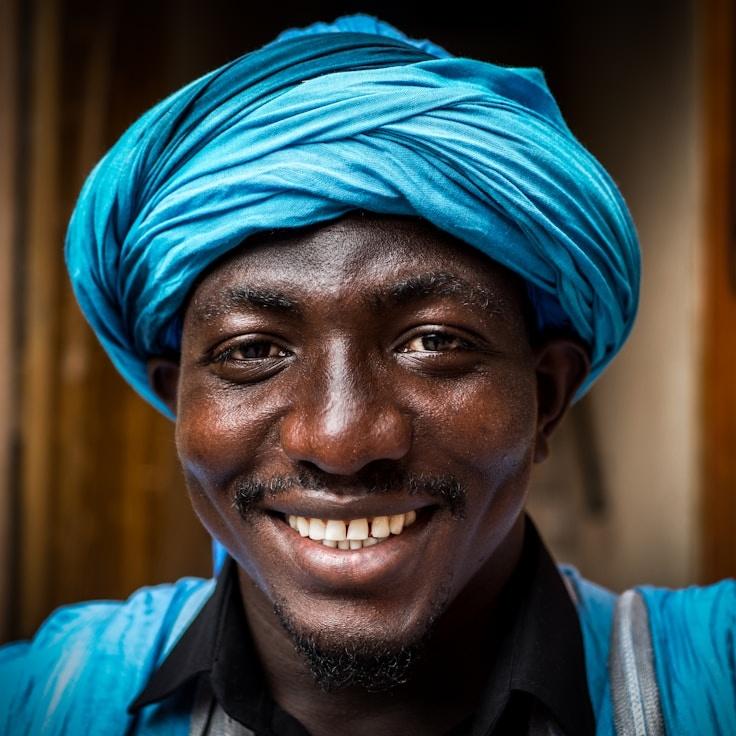 Portrait of Nova Tormis, group coordinator and fusion cooking expert